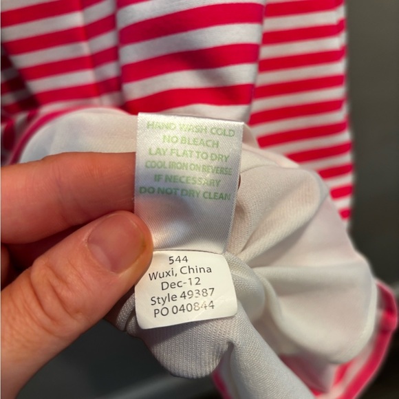 Lilly Pulitzer White and Pink Fit and Flare Mini Dress boat midi medium resort - Picture 11 of 16